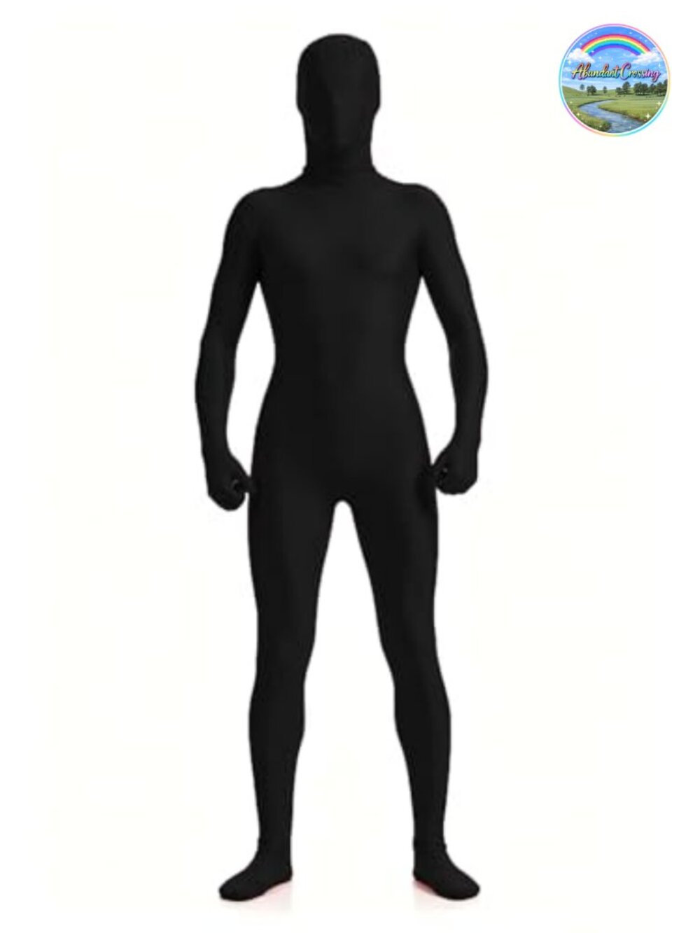 Unisex Full Bodysuit Costume Spandex Zentai Zipper Back